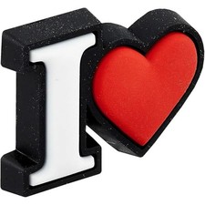 Crocs  I Heart  Jibbitz Shoe Charms   Set of 2   NIP