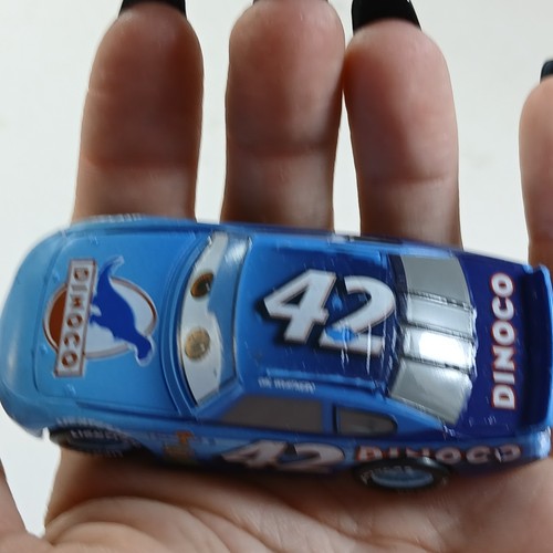 Disney Pixar Cars 3 Cal Weathers Blue Dinoco #42 - Picture 3 of 10