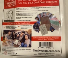Unsolved Case Files - Jane Doe Cold Case - New And Unopened