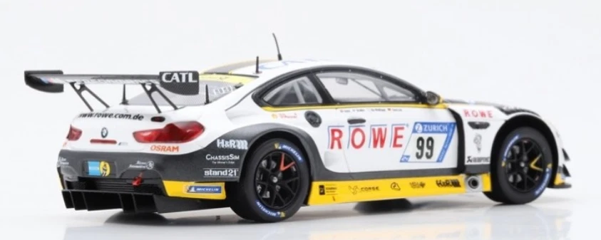 SPARK, BMW M6 GT3 #99 Rowe Racing 24 Ore del Nürburgring 2018 A.SIMS-J.KROHN-... - Immagine 4 di 4
