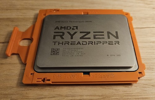 AMD Ryzen Threadripper 1900X 3.80GHz 8-core 16-thread tr4 180W CPU processor - Picture 3 of 3