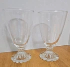 SET OF 2 Vintage Anchor Hocking Berwick Boopie Juice/Cocktail Glasses Clear 5.5"