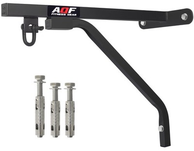 AQF Heavy Duty Boxsack Wandhalterung Stahlhalterung Boxen Einheitsgröße, schwarz 