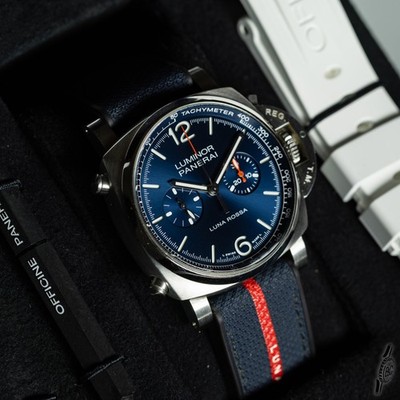 Panerai Luminor Blue Men's Watch - PAM01303