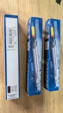 GLOW PLUGS x 3 BOSCH GLP008 MERCEDES C CLASS CLC CLK E CLASS SPRINTER A2492