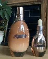 LA MER DISPLAY BOTTLES VERY COLLECTABLE THE INFUSED LOTION & THE SERUM ESSENCE