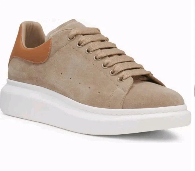 Alexander McQueen — Alexander McQueen Men's Oversized Larry Sneakers, Size 13US (46EUR)