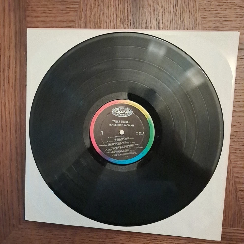 Tanya Tucker Tennessee Woman LP 1990 Capitol 1P 8012 in Great Shape NM!!! - Image 3 of 4