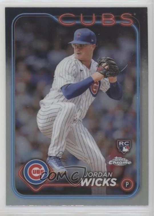 2024 Topps Chrome Refractor Jordan Wicks #67 Rookie RC 0b3