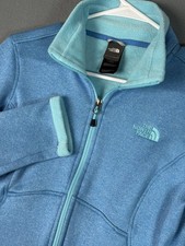The North Face Teal Color Full Zip Fleece Jacket Women's Size Medium