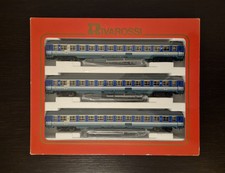 Rivarossi 3609 set 3 carrozze uic-x