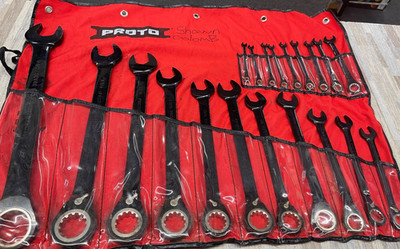 Proto JSCV-20S 20 Pc, 7/32 - 1-1/2'', 12-Point Combination Wrench Set