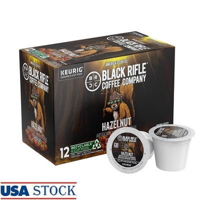 Hazelnut K-Cups Pods Medium Roast 12 Count Single Serve Compatible W/ Keurig New
