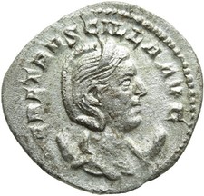 Roman Silver Coin. HERENNIA ETRUSCILLA, AR Antoninianus. Rome. Pudicitia. VF/F