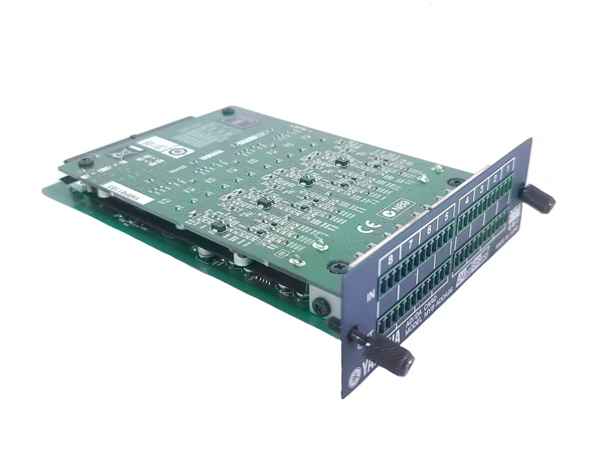 Yamaha MY8-ADDA96 - 8 Channel Analog I/O Card (C1948-126) | eBay