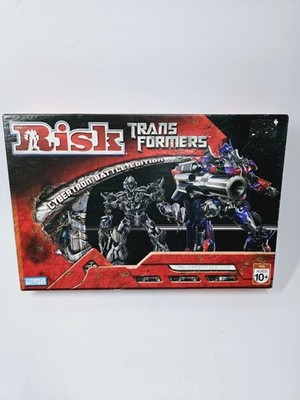 2007 Risk Transformers Cybertron Battle Edition Brettspiel Neu OVP geöffnet 