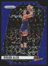 2024 Panini Prizm WNBA #124 Rebecca Allen Blue Velocity Prizms