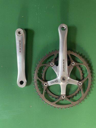 Pédalier Shimano Dura-Ace FC-7701 172,5 Mm - 53/39 Dents - BCD 130 Mm - Pour Vélo De Route