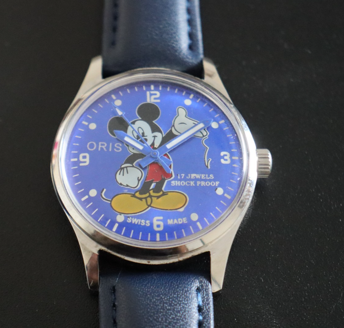 Vintage ORIS Disney Mickey Mouse Watch – Swiss Mechanical Movement