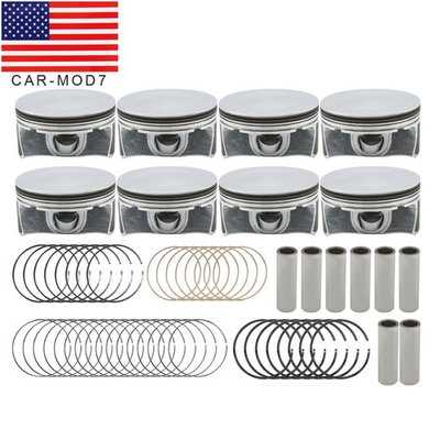 #ad #ad Pistons w Rings Fit for 09 16 Chrysler Aspen Dodge 1500 2500 Jeep Ram 5.7L HEMI $105.74