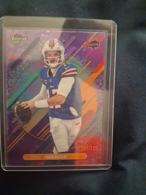 2025 Topps Finest Josh Allen Purple #226 Rare Refractor Buffalo /125