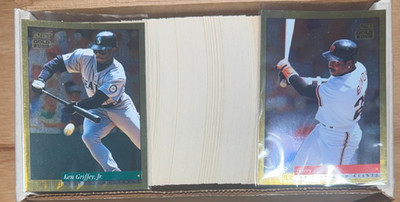   1994 Score Gold Rush Series 1 COMPLETE SET (GRIFFEY, BONDS) 1-330  