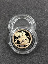 2018 Gold Proof Half sovereign With Box & COA