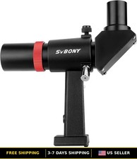6x30 Right-Angle Correct-Image Finderscope for Telescopes and Astronomy