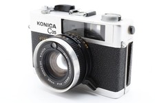  Exc  Konica C35 FD 35mm Film Camera 38mm f/1.8 Lens From Japan