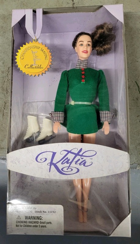MIB Katia Gordeeva Skating Doll By Playmates