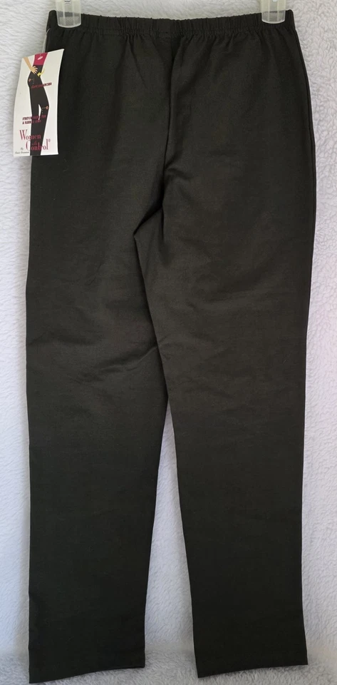 Women With Control Womens Pants Size M Medium Elastic Waist - Image 4 of 4