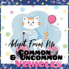 🌟 Poco comunes y comunes 🌟 🛼 Vehículos 🚙🛹 Antiguos y baratos 🌺 ¡Adopta (cosas) hoy! 🌺