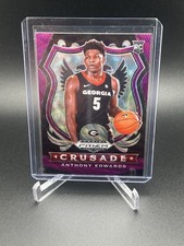 2020 Panini Prizm Draft Picks Crusade Purple Wave Anthony Edwards #81 Rookie RC