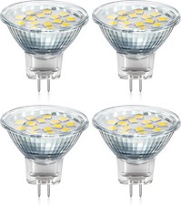 MR11 GU4 12V-24V LED Light Bulbs, 2W Equivalent 10W-20W Halogen GU4 Bi-Pin Base