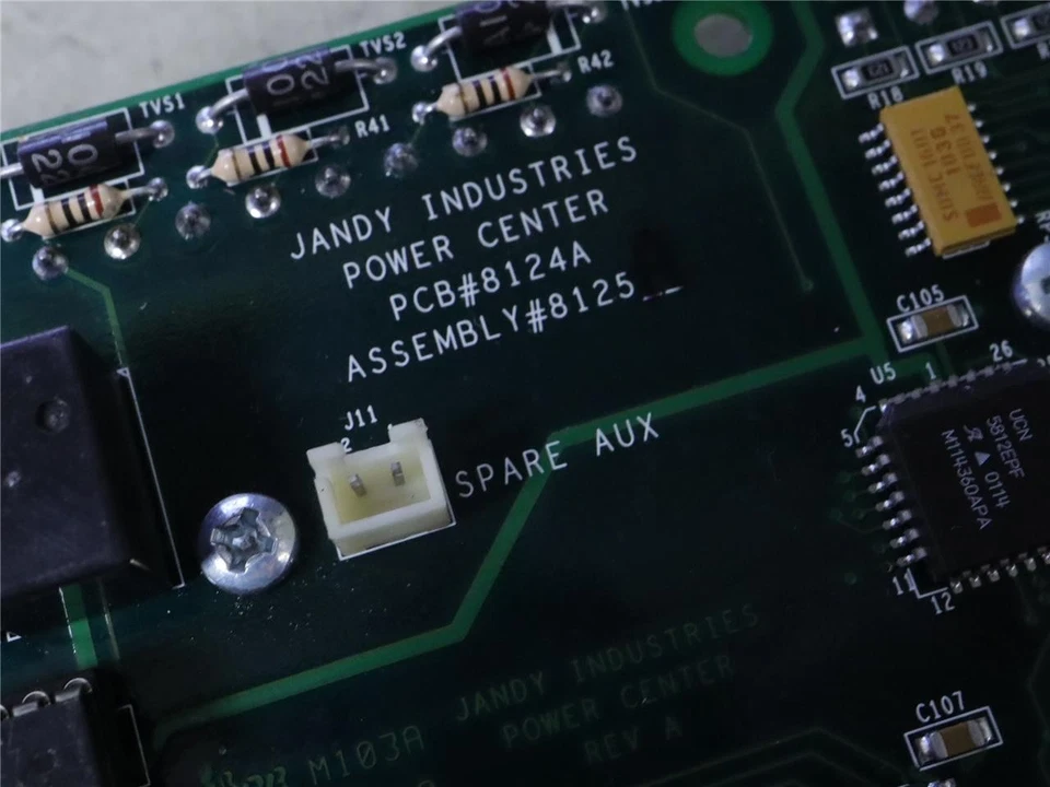 Conjunto de placa PCB JANDY Aqualink # 8124A Power Center Pool/Spa 8125A ALRS 6 Foto 4 de 4