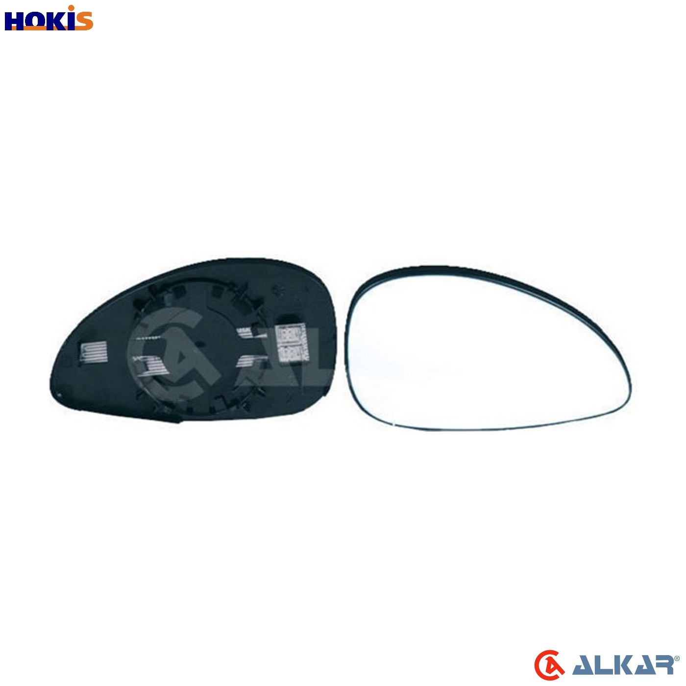 Mirror insert glass Right Convex 6422994 ALKAR for MERCEDES-BENZ VW - Image 8