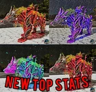 🦖ARK Survival Ascended Elderclaw Top Stats PVE PS5/XBOX/PC