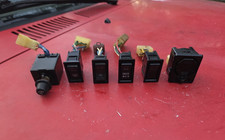 1984-1989 Toyota Van Hiace Dash Switches Lot Of 6 Cruise Defrost Mirrors Etc 1984-1989 Toyota Van Hiace Dash Switches Lot Of 6 Cruise Defrost Mirrors Etc