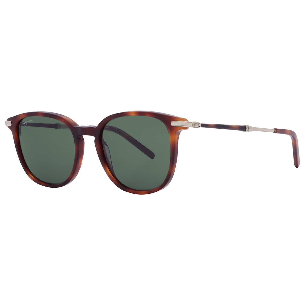 Мужские солнцезащитные очки Salvatore Ferragamo Green Square SF1015S 214 52 SF1015S 214 52 16990₽