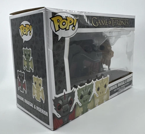 Funko Pop Game of Thrones 3-Pack – Drogon, Viserion & Rhaegal