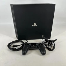 Sony PlayStation 4 Pro Console Black 1TB w/ Controller/HDMI - Excellent
