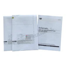 Caterpillar 735C 745C Truck Hydraulic System 372-5278 Schematic Service Manual