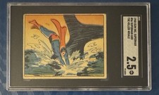 1940 GUM Superman And The Killer Whale R145) #56 SGC 2.5