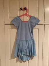 Girl  s Ballet Dress Light Blue Size 12-14  New 