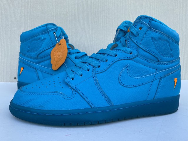 Men's Nike Air Jordan 1 Retro OG High Gatorade Blue Lagoon Size 9.5 AJ5997-455 for sale online