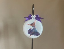 Disney Encanto Mirabela 3 1/2  Ball Shaped Acrylic Ornament Handmade In USA NEW