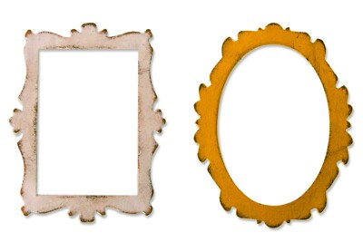 Sizzix Bigz Decor Frames die #664440 Retail $22.99 by Tim Holtz