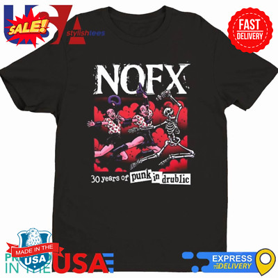 Nofx Pid 30 Years Of Punk In Drublic 2024 T-Shirt
