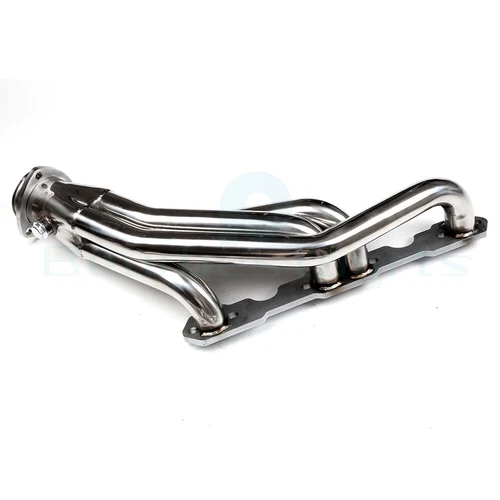 FIT 88-97 CHEVY/GMC C/K GMT400 5.0/5.7 V8 PICKUP TRUCK/SUV STAINLESS HEADER+BOLT - Picture 3 of 11