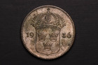 1936-G 10 Ore Sweden Silver World Coin .400 Fine Km#785 Rare Bullion